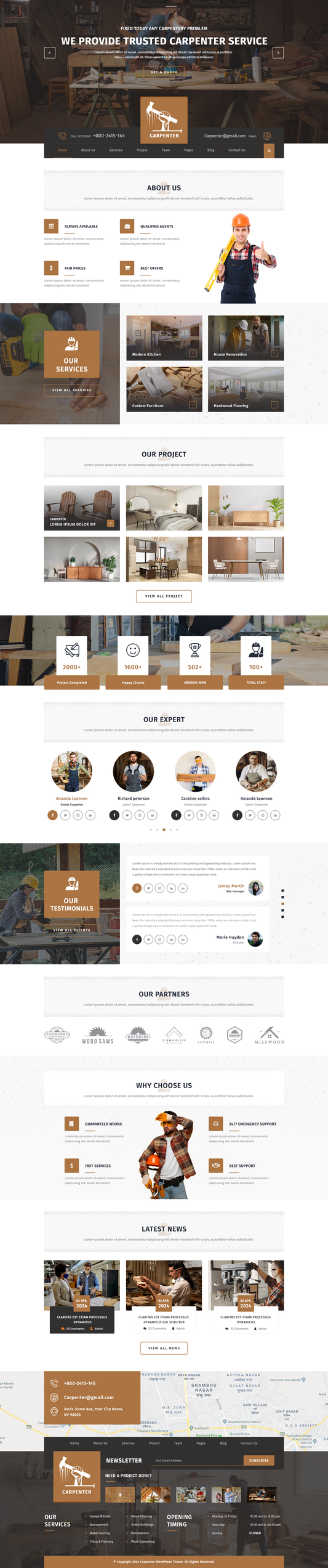 Carpenter-WordPress-Theme