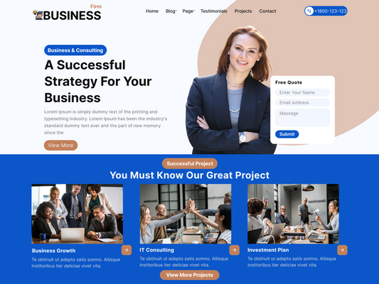 Free Business WordPress Theme To Showcase Your Services