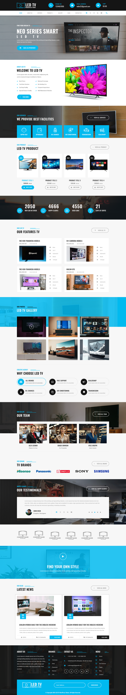 LED-TV-WordPress-Theme