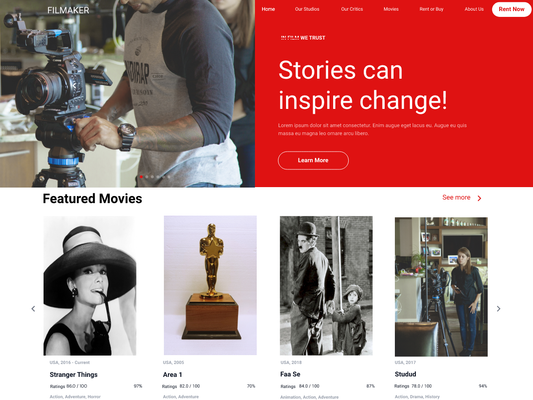 Free Film WordPress Theme