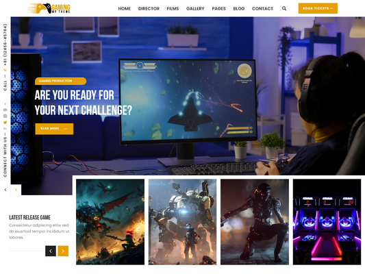 free-gamer-wordpress-theme