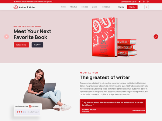 free-author-wordpress-theme