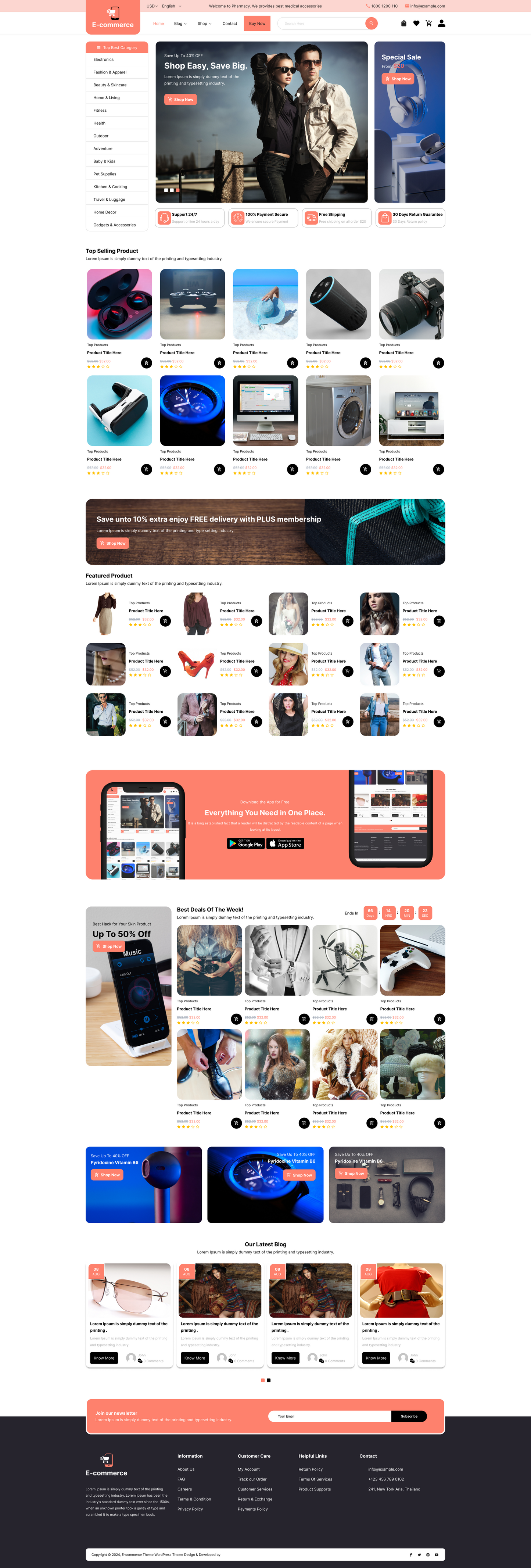 Storefront Website Template For Retailers & Small Businesses