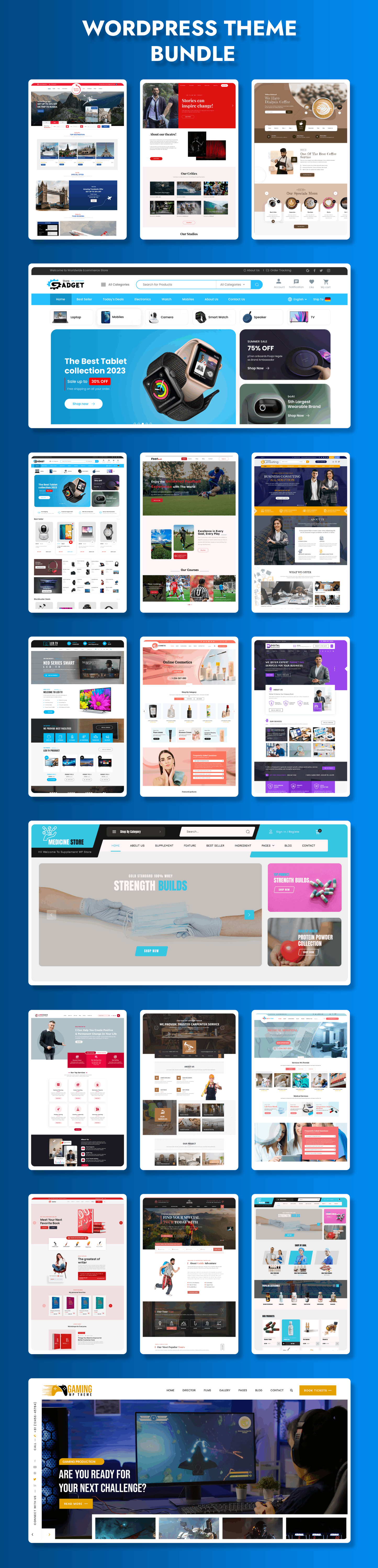 WordPress Theme Bundle | Premium Designs for Every Need