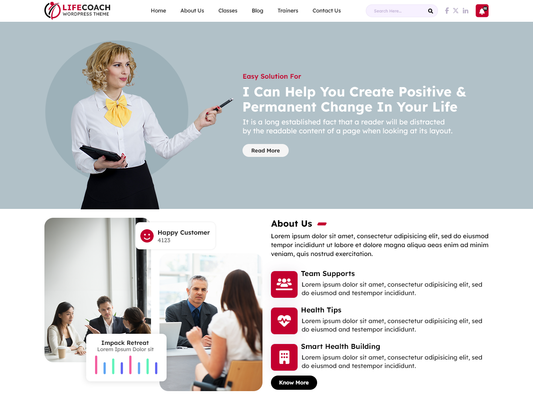 free-life-coach-wordpress-theme